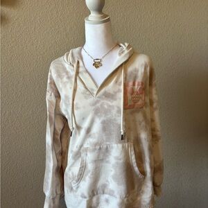 Disney Cream Tie-Dye Hoodie